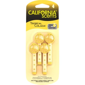 California Scents California Scents® Vent Stic "tropical Colada" Kalorifer Geçme Koku 4'lü Set
