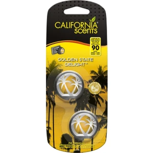 California Scents California Scents® Mini Diffuser "goldens Delight" Kalorifer Geçme Koku 2'li Set
