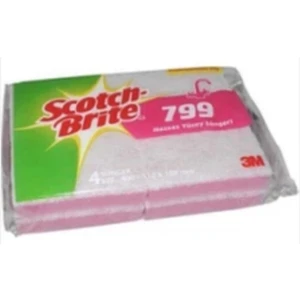 Scotch Brite 3m 799 Hassas Yüzey Temizlik Süngeri 4 Adet Paket 3m