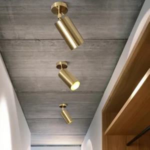 Metal Mafsallı Eskitme Spot Armatür Günışığı LED Ampullü
