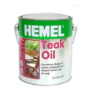 Hemel Teak Oil Yağ Teak Yağı 2,5 Lt