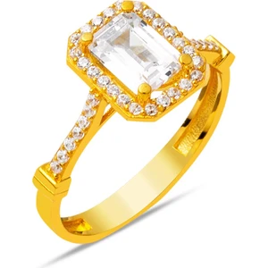 22 Ayar Altın Baget Yüzük