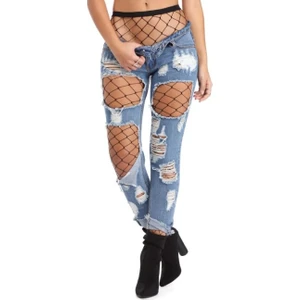 For You cc Daymod Fioana Beli File Külotlu Çorap