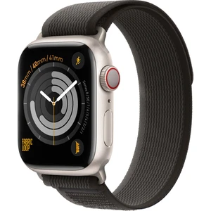 Buff Apple Watch Fabric Loop Kayış 38/40/41MM Black-Orange