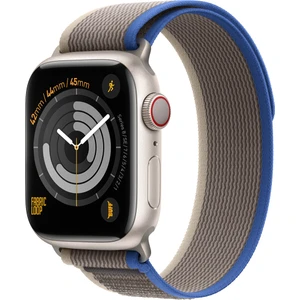 Buff Apple Watch Fabric Loop Kayış 42/44/45MM Gray-Blue