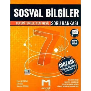 Mozaik Yayınları 2022 7.Sınıf Sosyal Bilgiler Soru Bankası