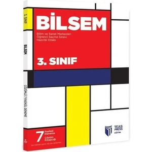 Teas Press Yayınları 3. Sınıf Bilsem Çözümlü 7 Fasikül Deneme