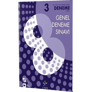 5 Yıldız Yayınları 8. Sınıf LGS Ilk Dönem Konuları 3lü Deneme