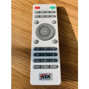 Ata Elektronik Tüm Markalara Uyumlu Akıllı Evrensel Universal Projektör Projeksiyon Kumandası Kodlanabilir Eşleştirilebilir Taratmalı Ayarlamalı  Kumanda