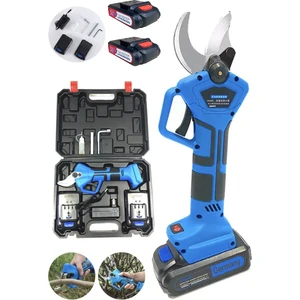 Schutzenger German Profesyonel 58 Wat Çift Akülü Yüksek Karbonlu Çelik Kesme Şarjlı Dal Budama Makası