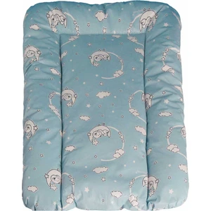 Baby'ness Elyaf Dolgulu Pvc Alt Değiştirme Minderi 50x70cm Sıvı Geçirmez Leke Tutmaz Aydede Mavi