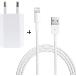 Iphone Şarj Aleti (Iphone 13 - 12 - 11 - X-8-7-6) 2.1A Orjinal Hızlı Şarj Aleti Apple iPhone Şarj Lightning Şarj USB Kablo ve Şarj Aleti Set