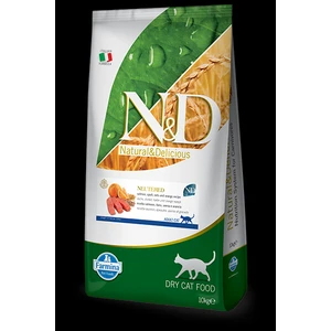 Düşük Tahıllı Somonlu Kısırlaştırılmış Kedi Maması 10 kg
