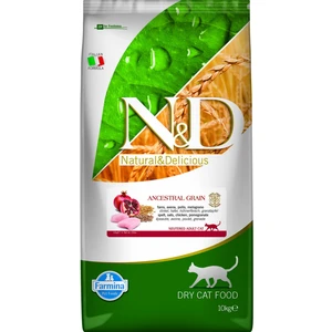 Tavuklu ve Narlı Düşük Tahıllı Kısırlaştırılmış Kedi Maması 10 kg