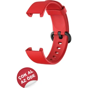 Xiaomi Mi Watch Lite Kordon Akıllı Saat Bileklik Kordonu Silikon Kayış Kordon