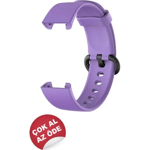 Xiaomi Mi Watch Lite Kordon Akıllı Saat Bileklik Kordonu Silikon Kayış Kordon