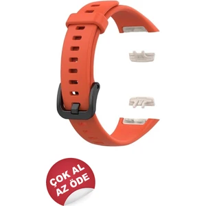 Huawei Band 6 ve Honor Band 6 Uyumlu Soft Silikon Kordonu