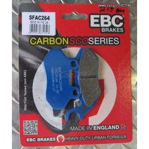 Sym Fiddle Iıı 125 Ön Fren Balatası Ebc SFAC264 Karbon Balata