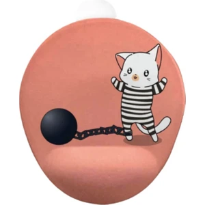 Şirin Suçlu Kedi Bilek Destekli Mouse Pad