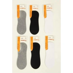 Kadın Modal Plus Sneaker Çorap 6876 - 6 Adet