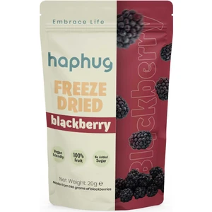 HapHug Freeze Dried (Dondurularak Kurutulmuş) Böğürtlen - Freeze Dry Meyve Kurusu 20gr