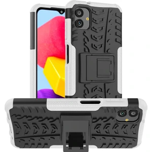Samsung Galaxy A04 4g (164.4 x 76.3 x 9.1 Mm) / M13 5g Pc+Tpu Kasası Serin Lastik Deseni Koruyucu Kapak Telefon Kılıfı (Yurt Dışından)