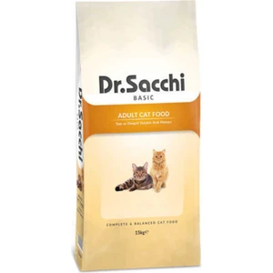 Dr. Sacchi Basic Tavuklu Yetişkin Kedi Maması 15KG
