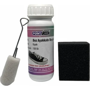 Siyah Kumaş ve Bez Ayakkabı Boyası 125 gr