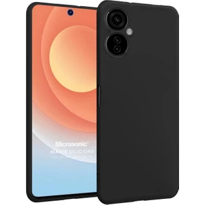 Matte Silicone Tecno Camon 19 Neo Kılıf Siyah