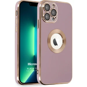 Apple iPhone 12 Pro Kılıf Flash Stamp Pembe