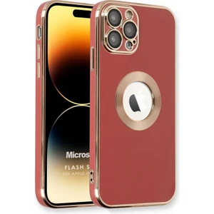 Apple iPhone 14 Pro Max Kılıf Flash Stamp Kırmızı