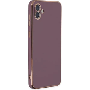 Samsung Galaxy A04 Kılıf Olive Plated Lila