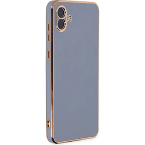 Samsung Galaxy A04 Kılıf Olive Plated Lavanta Grisi
