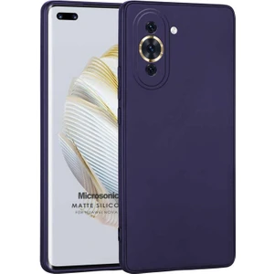 Matte Silicone Huawei Nova 10 Pro Kılıf Lacivert