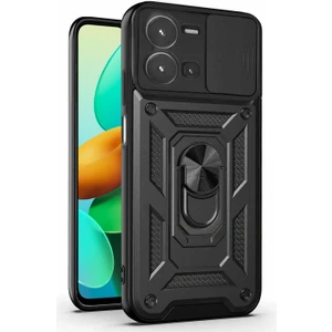 Vivo Y35 Kılıf Impact Resistant Siyah