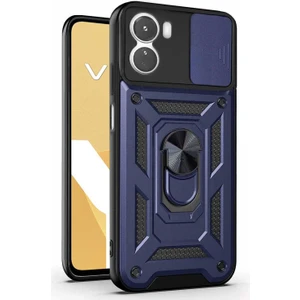 Vivo Y16 Kılıf Impact Resistant Lacivert