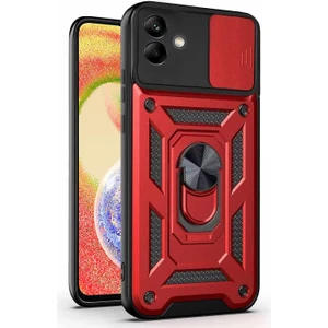 Samsung Galaxy A04 Kılıf Impact Resistant Kırmızı