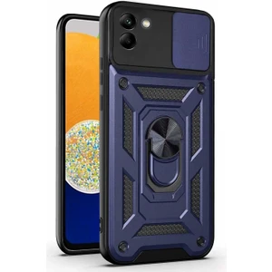 Samsung Galaxy A03 Kılıf Impact Resistant Lacivert