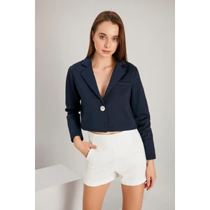 Alexander Gardi Alexandergardı Crop Blazer Ceket (B21-21400)