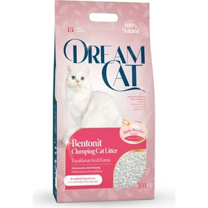 Dream Cat Bebek Pudralı Bentonit Kedi Kumu 10 Lt