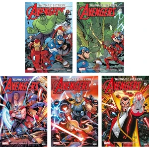 Marvel Action Avengers 1-2-3-4-5 Çizgi Roman Seti
