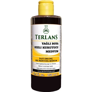 Terlans Yağlı Boya Hızlı Kurutucu Medyum 250 ml Fast-Drying Oil Painting Medium