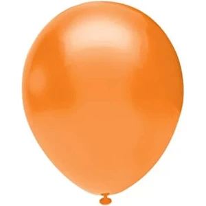 Yck Balon 12" Iç Mekan Dekorasyon Balonu Turuncu - 100 Adet