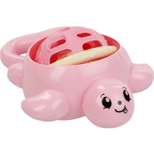 Furkan Toys Babies Sevimli Kaplumbağa Çıngırak Pembe