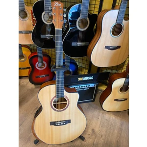 Lea Elektro Akustik Gitar Sahne Gitarı Akustik Gitar