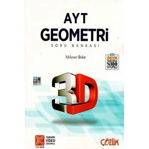 3D Yayınları AYT Geometri Soru Bankası