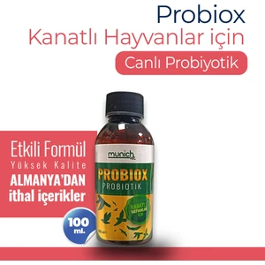 Munich Vet Probiox Kanatlılar Için Canlı Probiyotik 100 ml