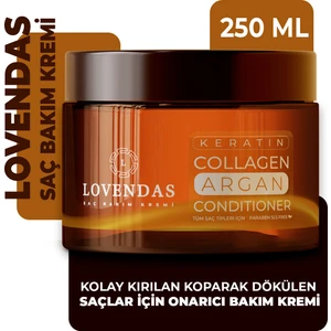 Kolay Kırılan Koparak Dökülen Saçlar Için Onarıcı Saç Bakım Kremi 250ML