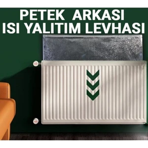 Byens Petek Arkası Yalıtım Levhası Radyatör Peteği Izolasyon Ev Isı Tasarruf Kalorifer Arkalığı Yalıtımı Plaka Ses Önleyici
