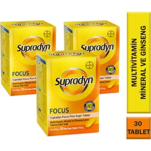 Focus 30 Tablet 3 Adet